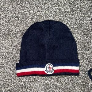 Moncler Bell Logo Beanie Hat